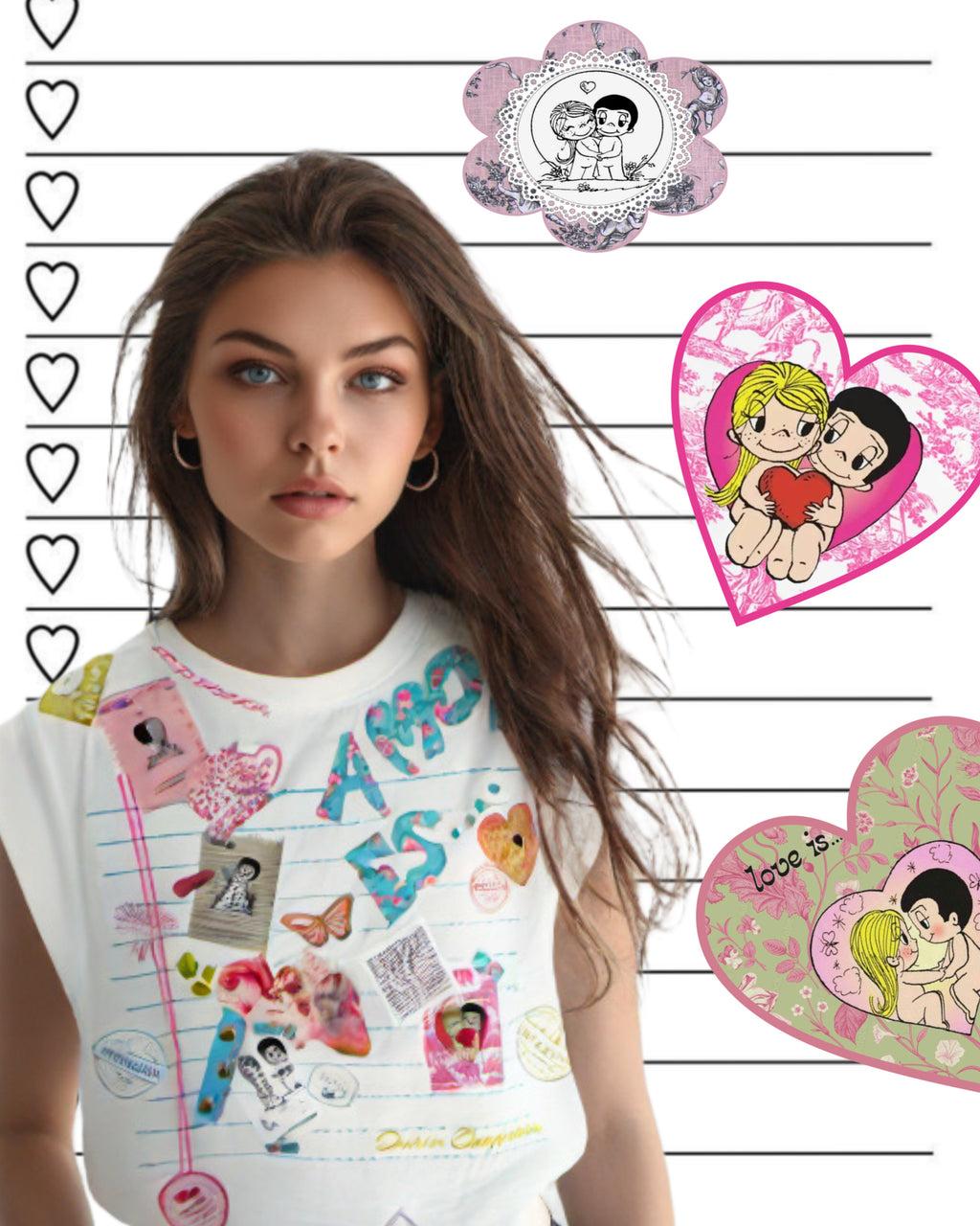 Tee-shirt “AMOR ES…” TU Y YO