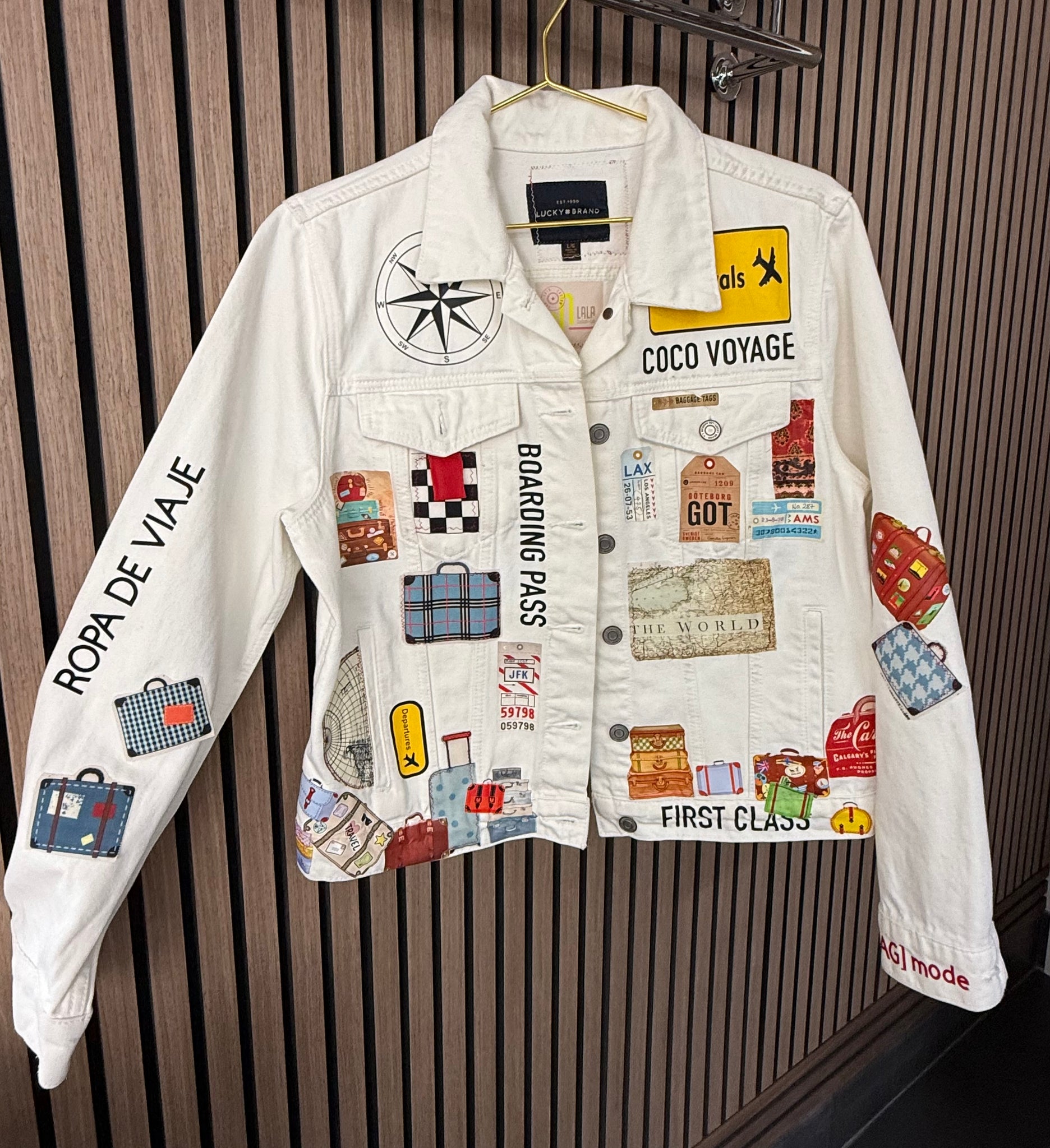 Chaqueta de Jean  “Travel Story”