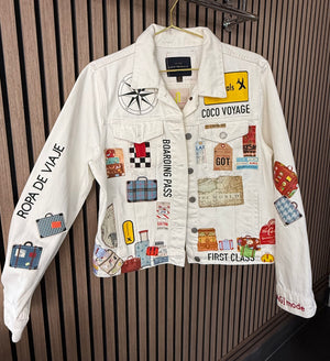 Chaqueta de Jean  “Travel Story”