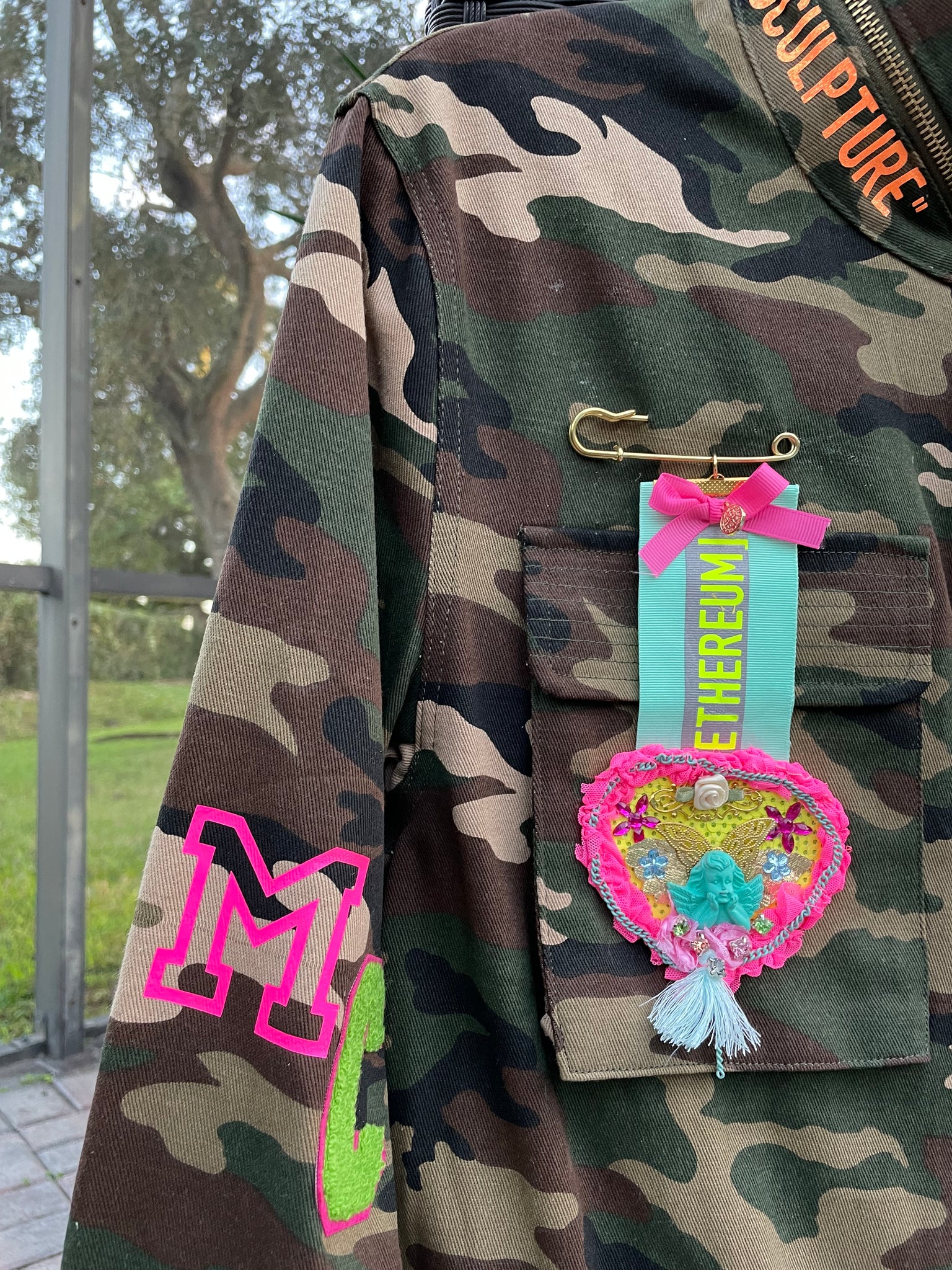 Camouflage Jacket +Neon Touch Special Edition.
