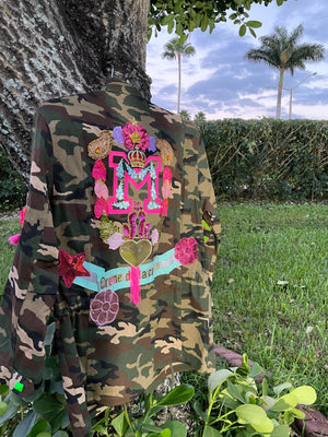 Camouflage Jacket +Neon Touch Special Edition.