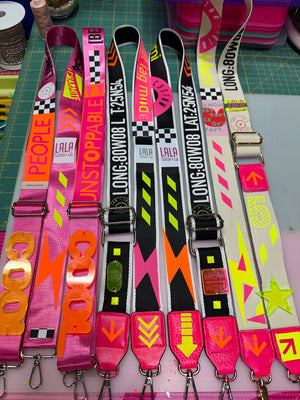 Custom Bag Strap / neon