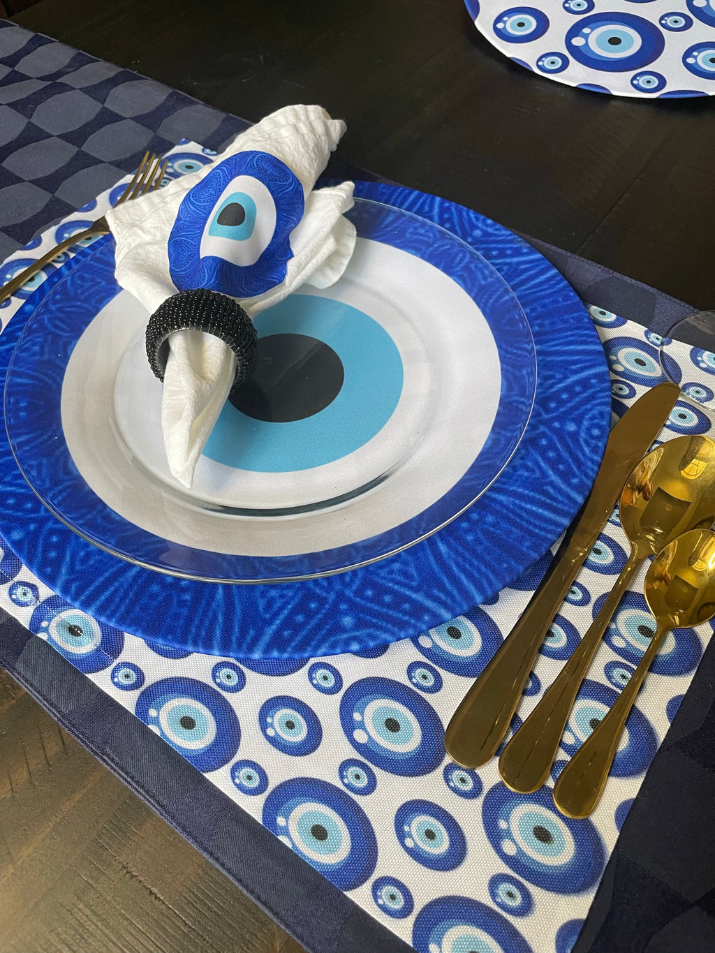 Evil Eye Charger Plate