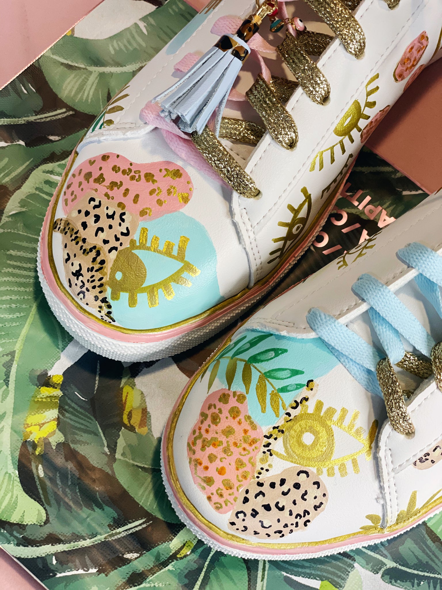 Pastel Jungle Shoes