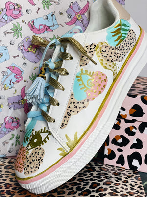 Pastel Jungle Shoes