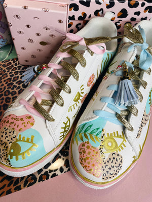 Pastel Jungle Shoes