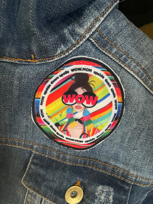 MOM IS WOW Sleeveless jean jacket