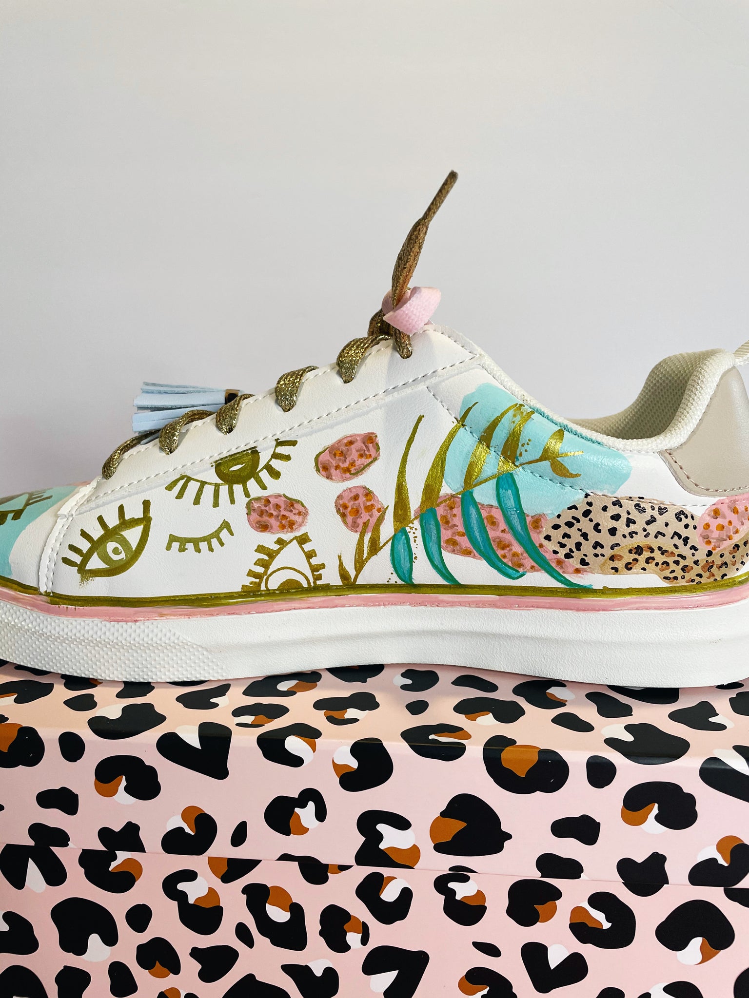 Pastel Jungle Shoes